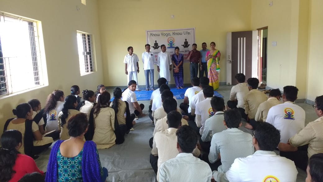 International Yoga Day 2018 at Baligundi,BBSR